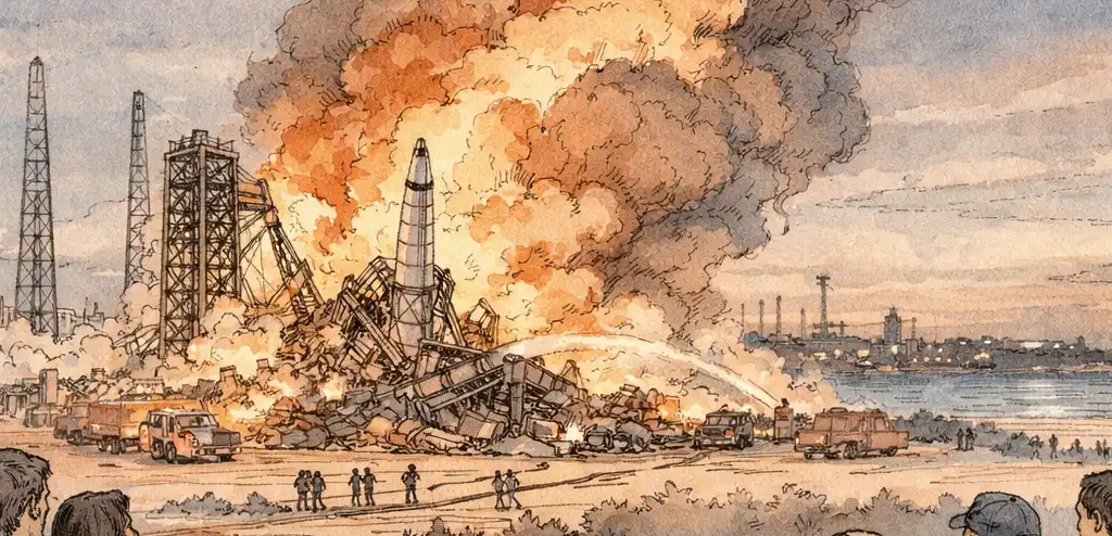 Blue Origin's New Glenn Rocket Explodes in Test