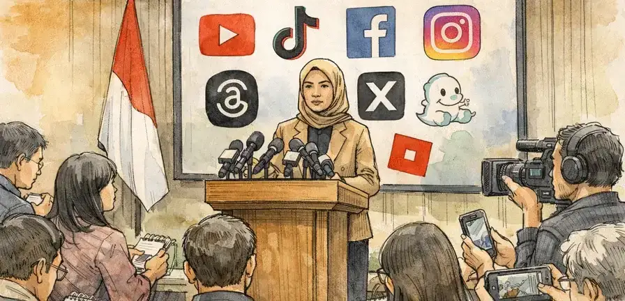 Indonesia Announces Ban on Social Media for Children Under 16