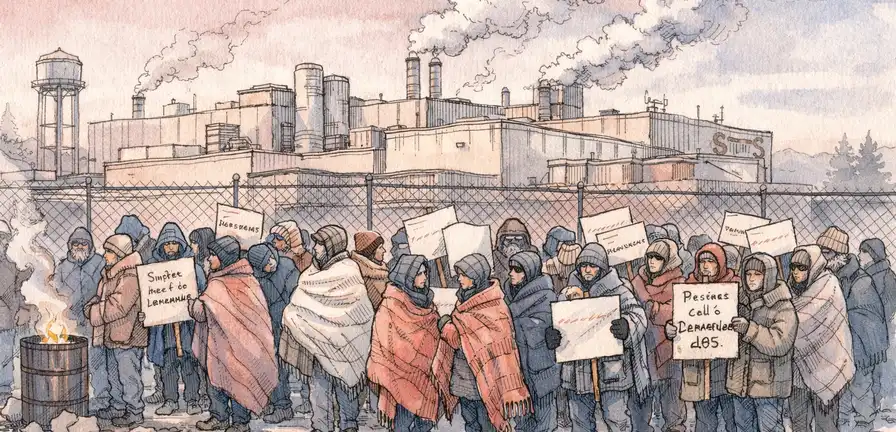 Meatpacking Workers Strike JBS Plant in Colorado