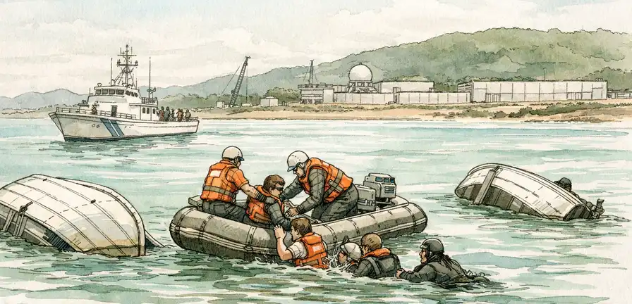 2 Dead After Student Boats Capsize Near U.S. Base Site