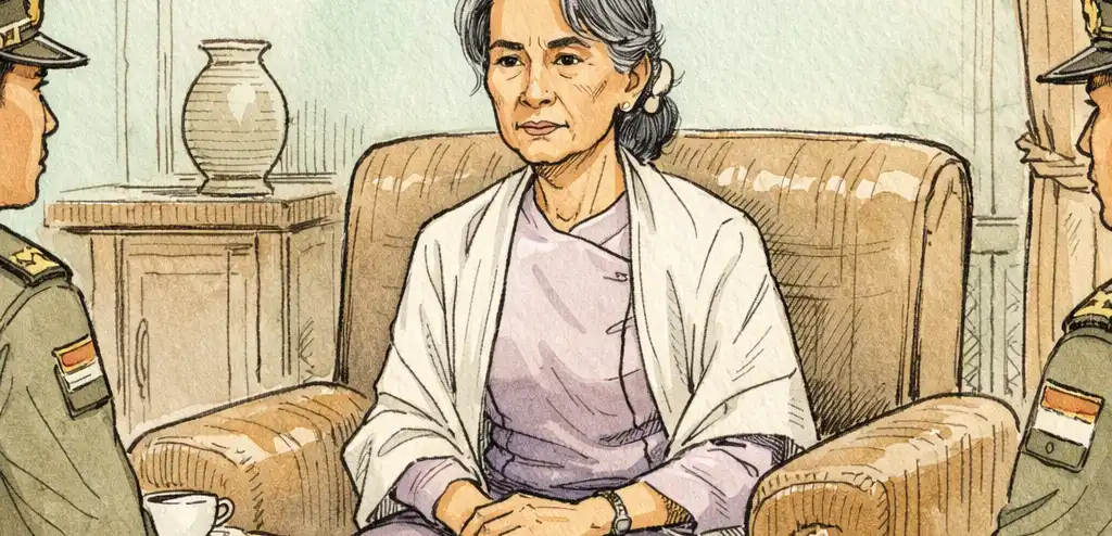 Myanmar Moves Suu Kyi to House Arrest