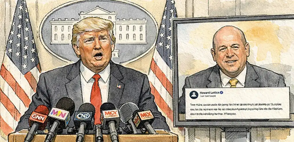 Trump Corrects Lutnick After Iran War Death Claims