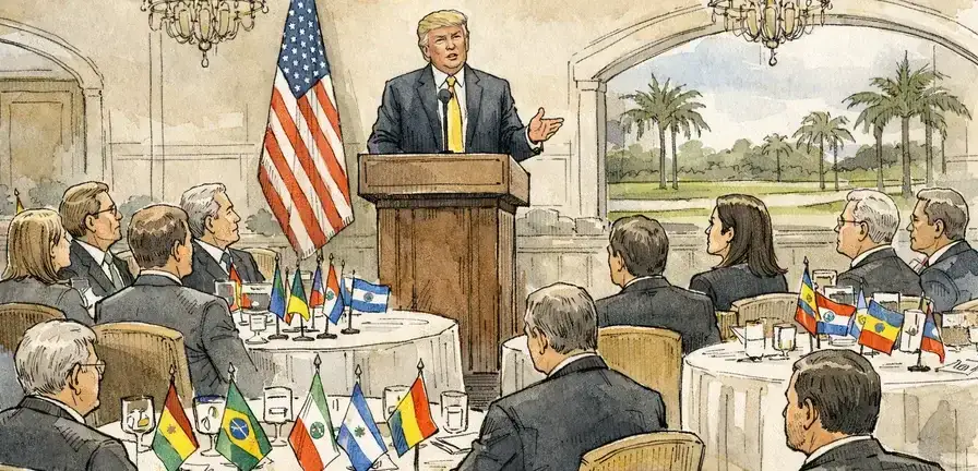 Trump Vows to Address Cuba at Shield of Americas Summit