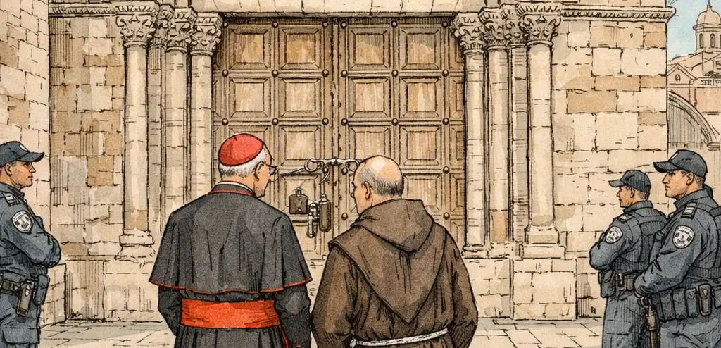Israel Blocks Cardinal from Holy Sepulchre on Palm Sunday
