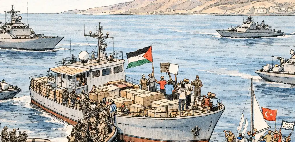 Israel Intercepts Gaza Aid Flotilla