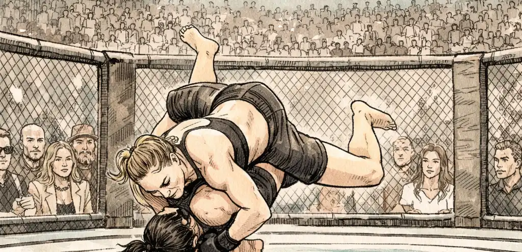 Ronda Rousey Defeats Gina Carano in 17 Seconds