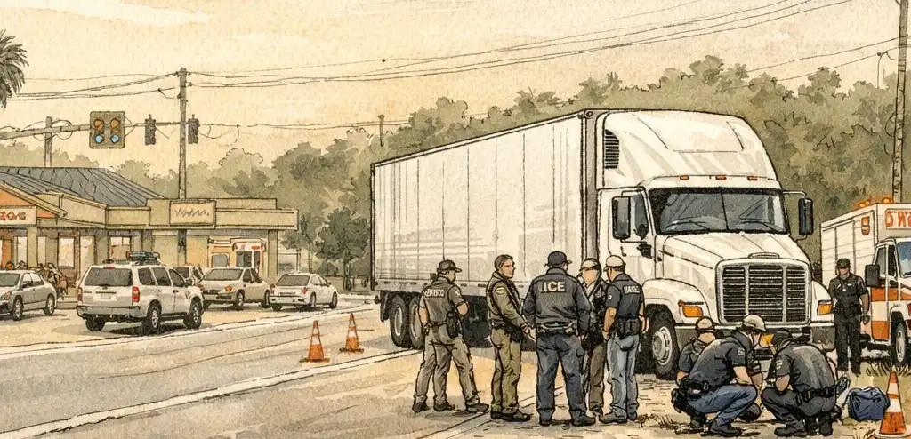 Man Killed Fleeing ICE Agents in Florida