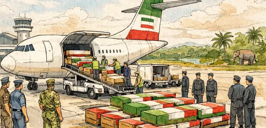 Sri Lanka Repatriates Remains of Iranian Sailors