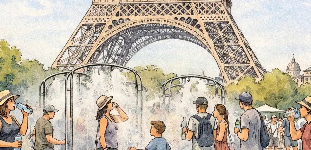 France Restricts Drinking as Heat Wave Hits Europe