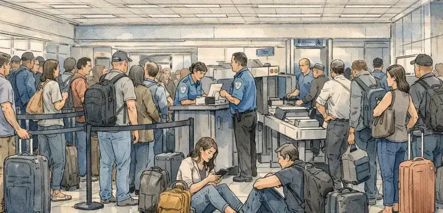 DHS Shutdown Causes Airport Delays