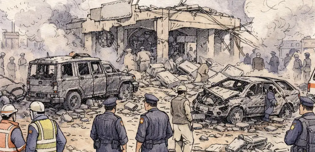 Suicide Bombing Kills 15 Police in Pakistan's Bannu