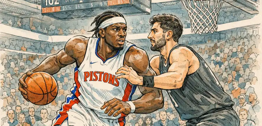 Pistons Lose to Raptors Ending Three-Game Win Streak