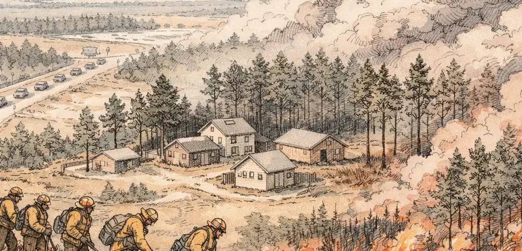 Wildfires Destroy Homes in Georgia, Florida