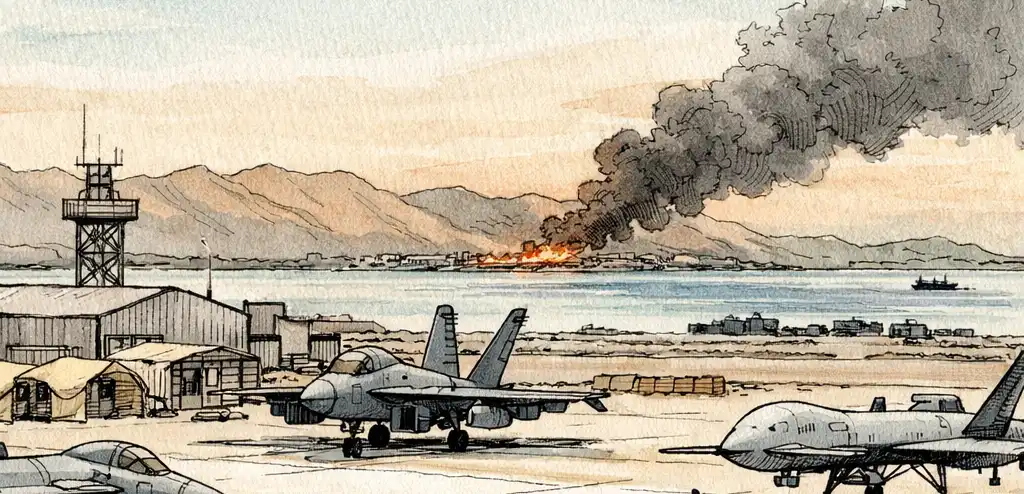 US Strikes Iran Targets; Markets Rally on Tech Earnings