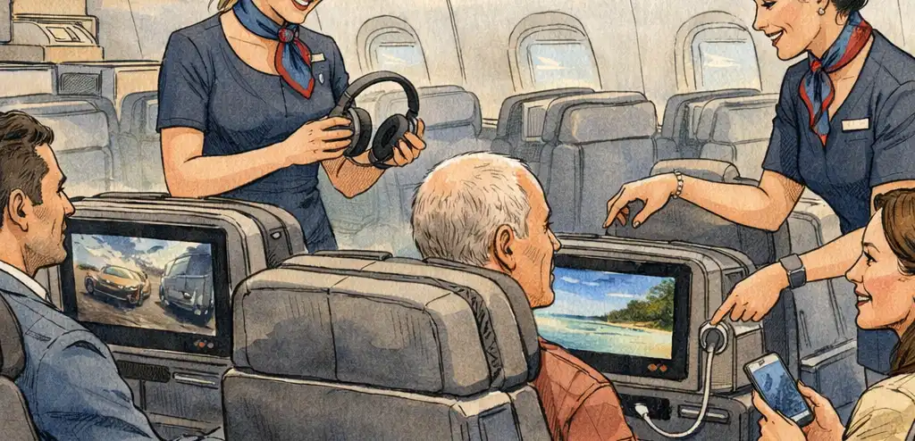 American Airlines to Add Seatback Screens, Premium Seats