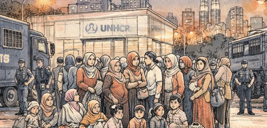 Malaysia Detains Rohingya Refugees Amid UNHCR Review Call
