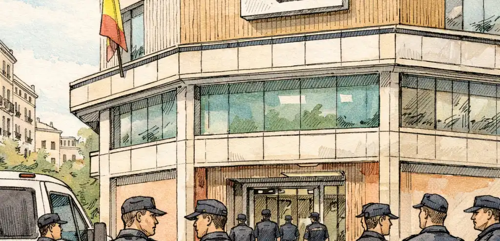 Spanish Police Raid Socialist Party HQ in Corruption Probe