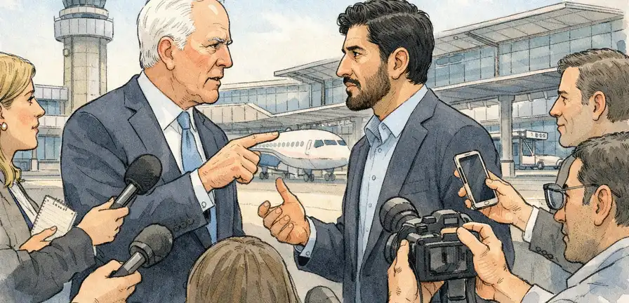 Cornyn, Casar Clash Over DHS Shutdown at Austin Airport