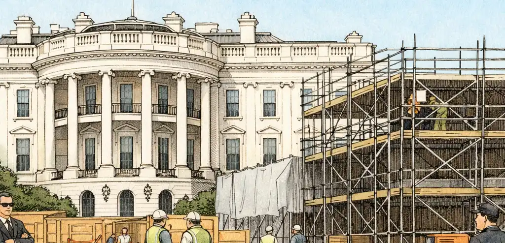 Trump Asks Supreme Court to Allow White House Ballroom Construction