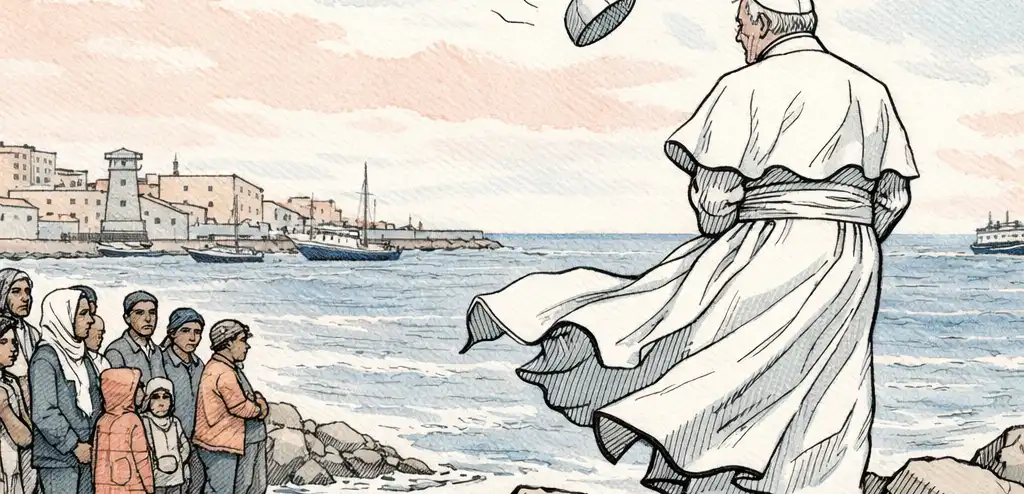 Pope Leo Honors Migrants on July 4 in Lampedusa