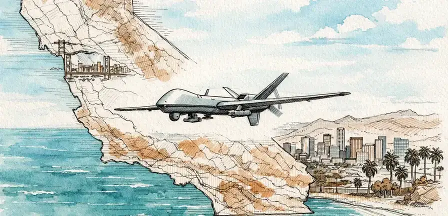 FBI Alert on Potential Iranian Drone Attacks in California