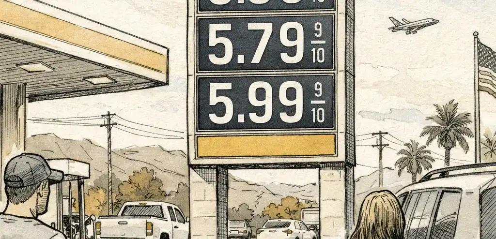 U.S. Gas Prices Top $4/Gallon Amid Iran Conflict