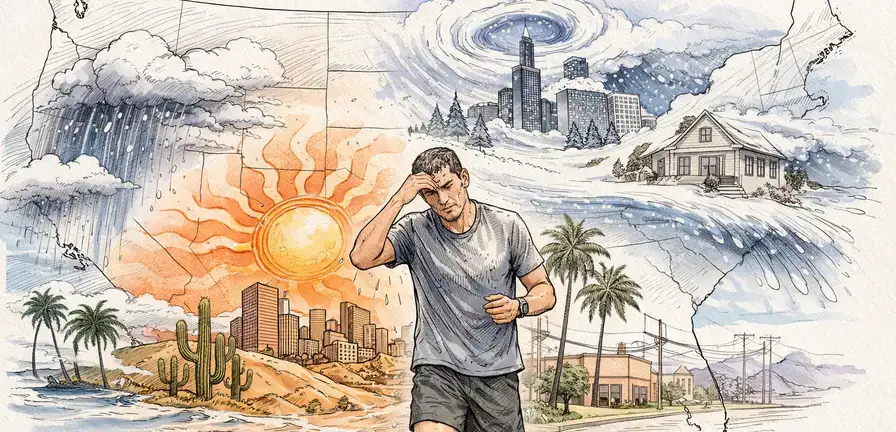 U.S. Braces for Extreme Weather Mix