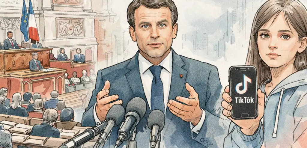 France Bans Social Media for Under-15s