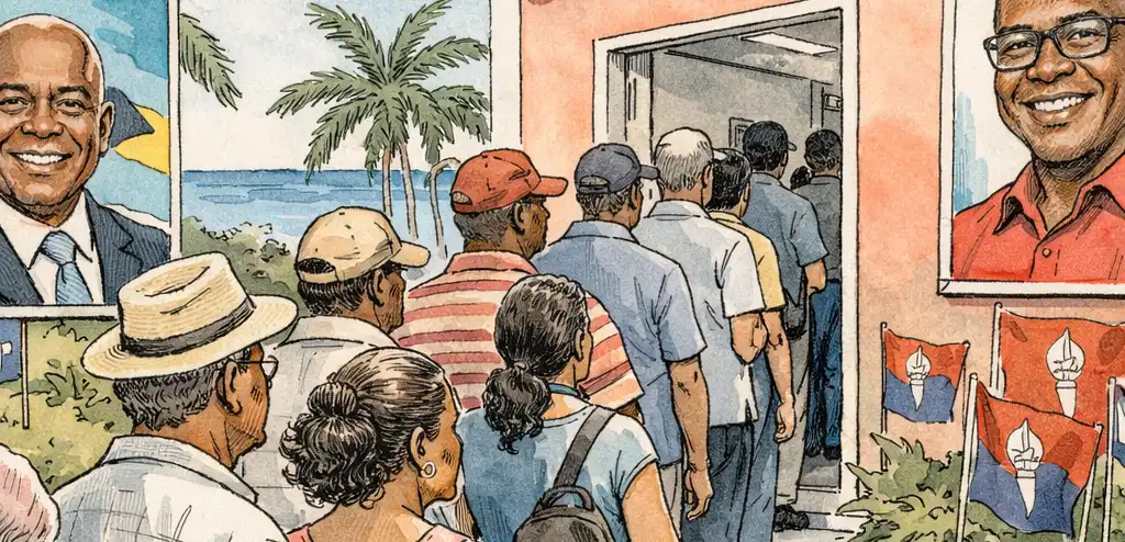 Davis Re-elected in Bahamas Snap Poll