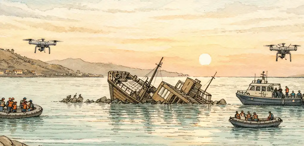 Drone Strikes Sink Ship Off Bulgaria