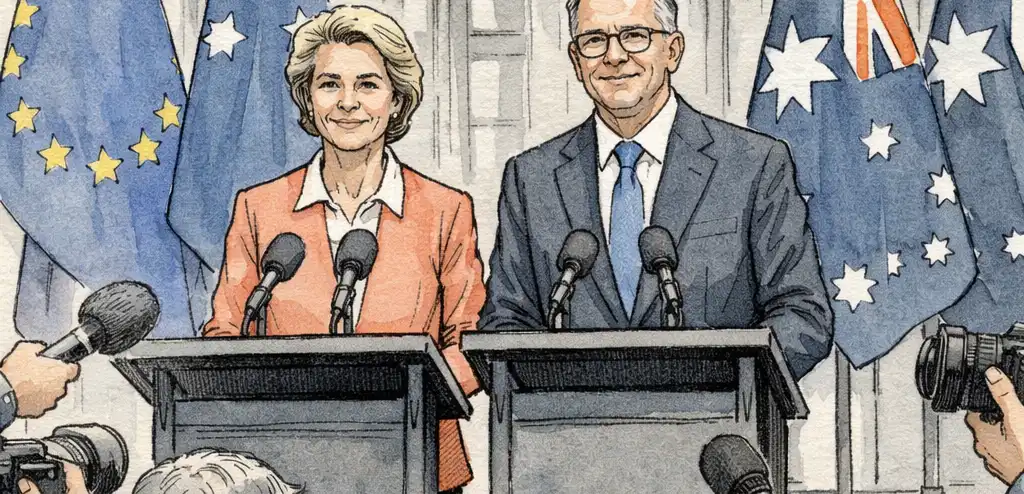 EU, Australia Finalize $9B Free Trade Agreement