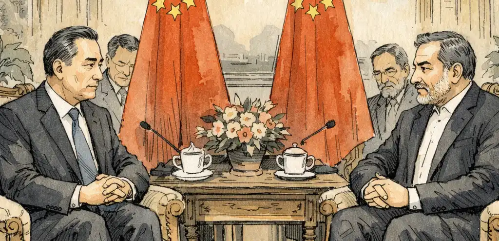 China Urges Iran to Reopen Strait of Hormuz