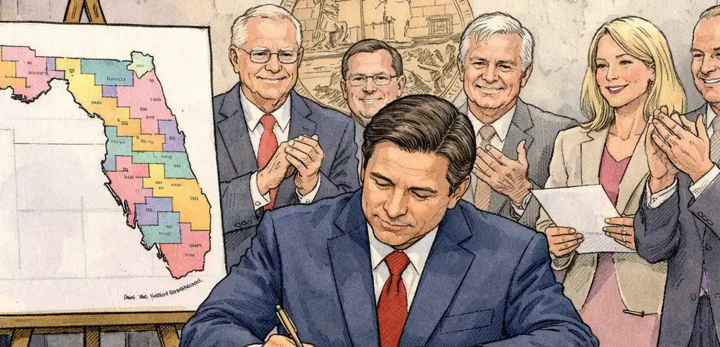 DeSantis Signs New Florida Congressional Map