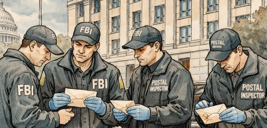 FBI Probes Suspicious Letters Sent to Election Officials