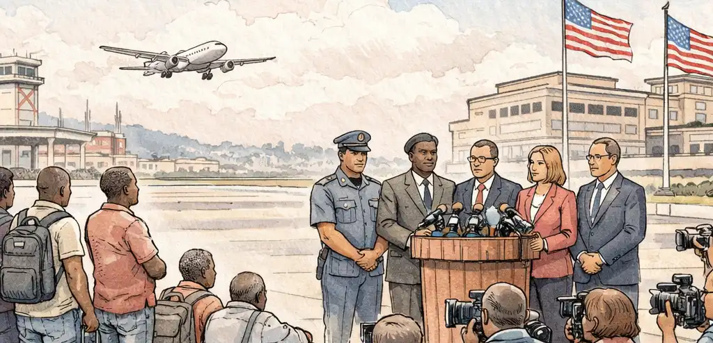US Sends First Group of 20 Deportees to Liberia