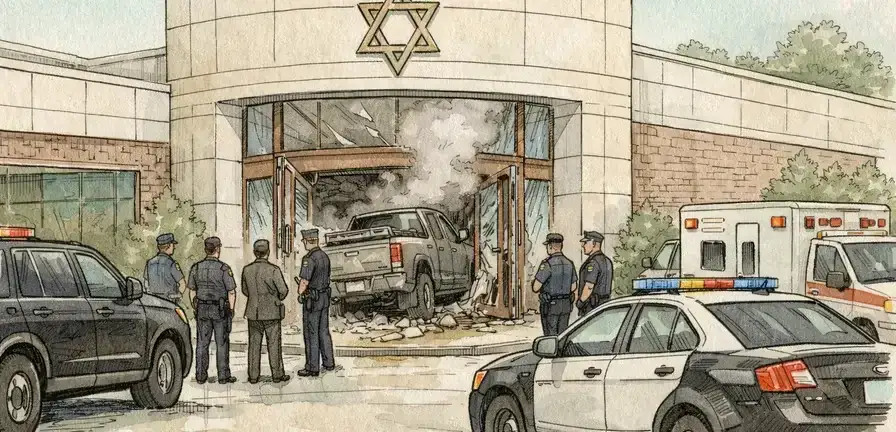 Attack on Michigan Synagogue Leaves Suspect Dead