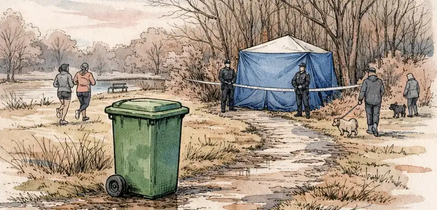 Man Found Dead in Wheelie Bin in Coventry Park