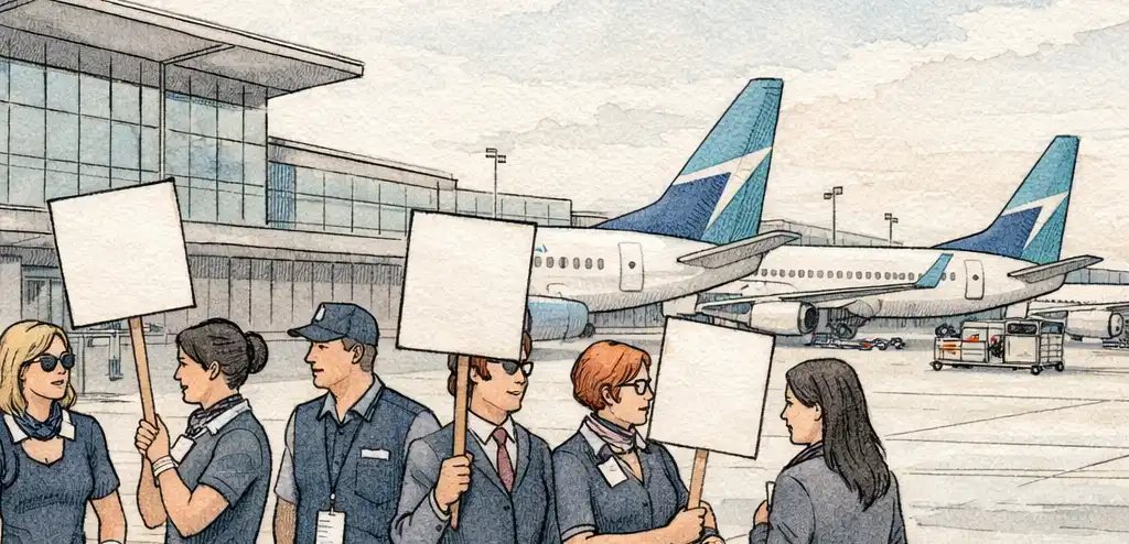 WestJet Flight Attendants Strike