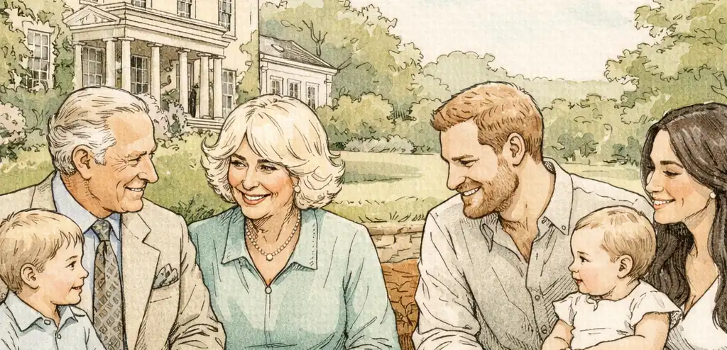 King Charles Meets Prince Harry’s Children