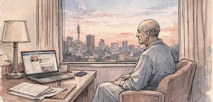 South African TV Personality Ian von Memerty Dies at 61 After Publicly Documenting End-of-Life Plans