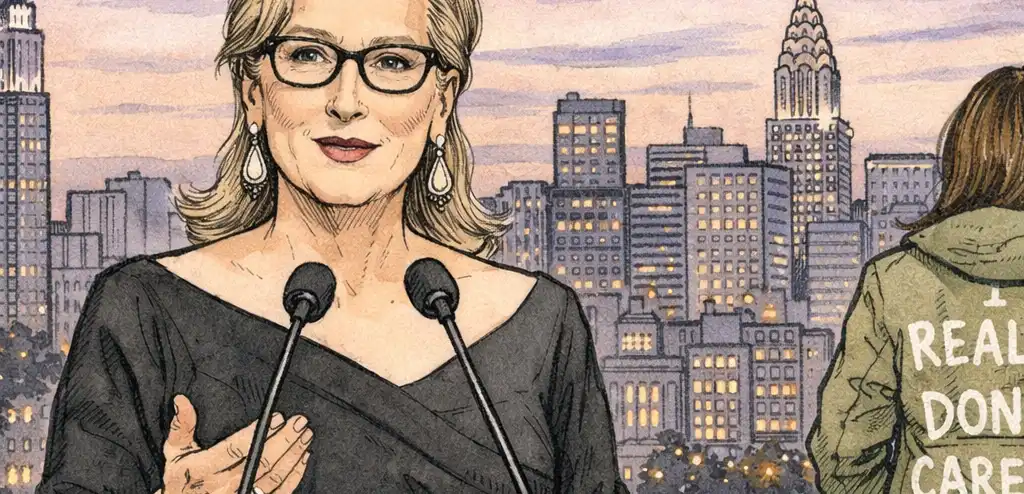 Streep Criticizes Melania Trump's 'I Really Don't Care' Jacket