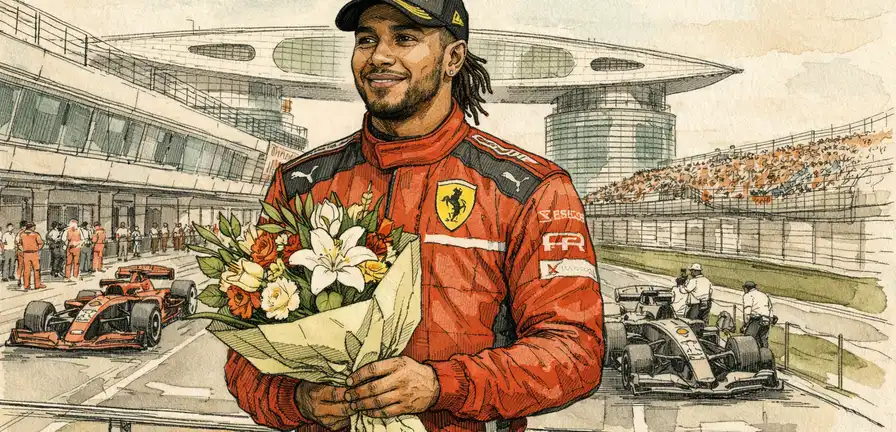 Hamilton Returns to Podium in Chinese GP