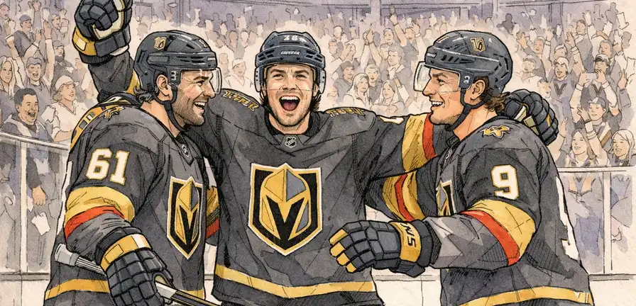 Golden Knights Defeat Blackhawks in Shutout