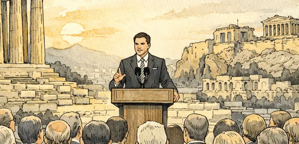 Rubio Calls for Western Revival in Acropolis Speech