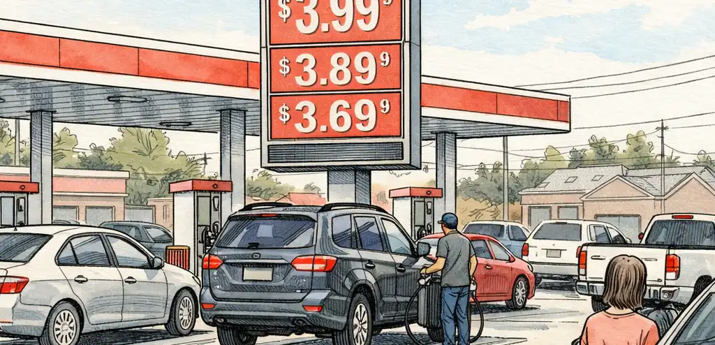 U.S. Gas Prices Drop Below $4/Gallon After Iran Deal