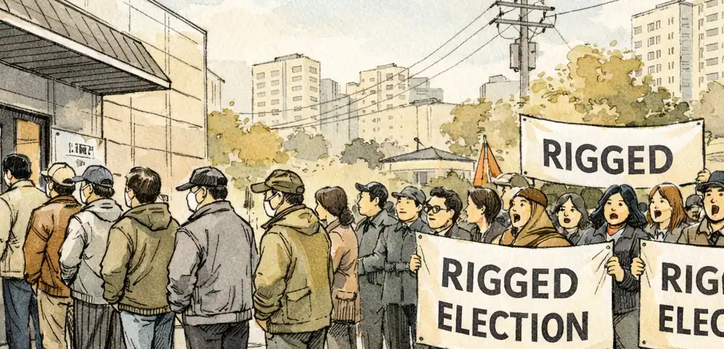 Ballot Shortage Sparks Protests in South Korea