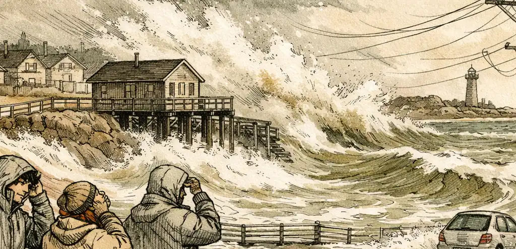 Nor'easter Brings Heavy Rain, High Winds to Northeast