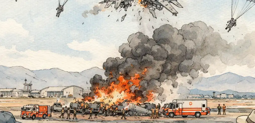 Four Crew Eject Safely After Navy Jets Collide at Idaho Air Show