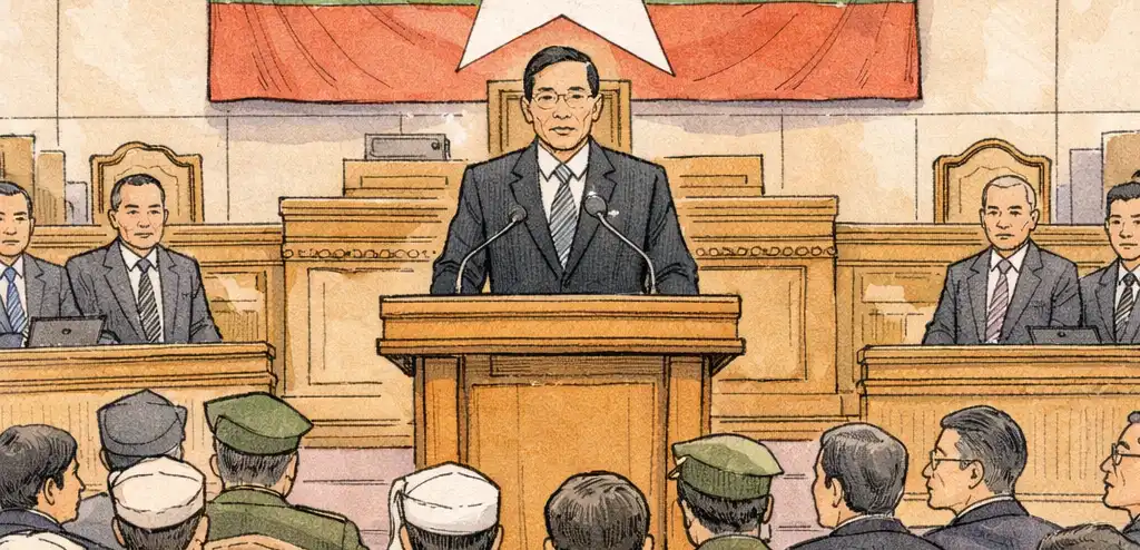 Myanmar's Min Aung Hlaing Sworn In as President