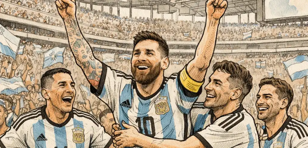Messi Breaks World Cup Scoring Record in Argentina Win